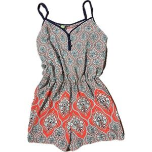 mm mm mm Moroccan Days Shorts Romper Size S